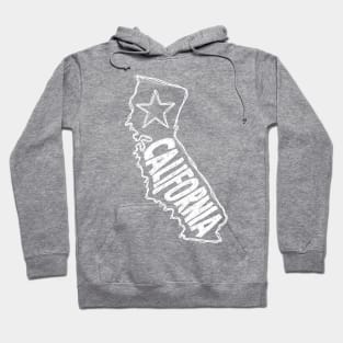 California (White Graphic) Hoodie